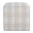  Joie Porcelain Plaid Ottoman