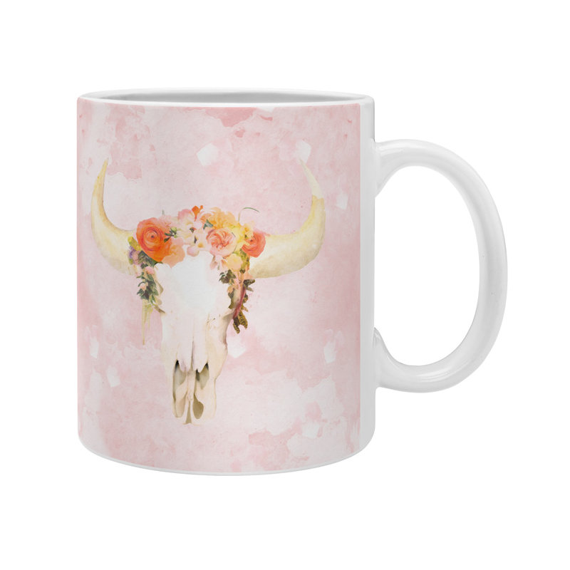Grande tasse à café kangarui romantique boho buffalo