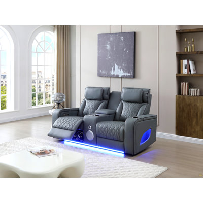 Causeuse inclinable, gris