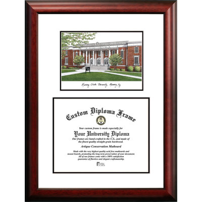 Cadre de diplôme de lithographie st. racers universitaires murray NCAA