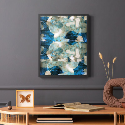 Impression sur cadre Impasto II - bois massif