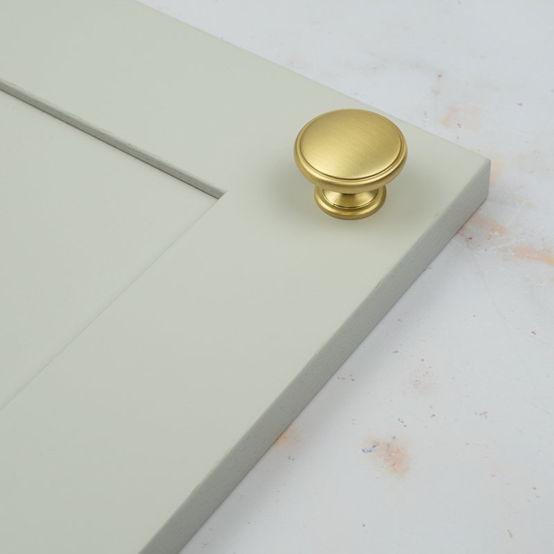 Brushed Brass Handles & Coordinating Knobs, 38mm Knob