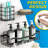 Mashad 5 Piece Metal Floating Shelf