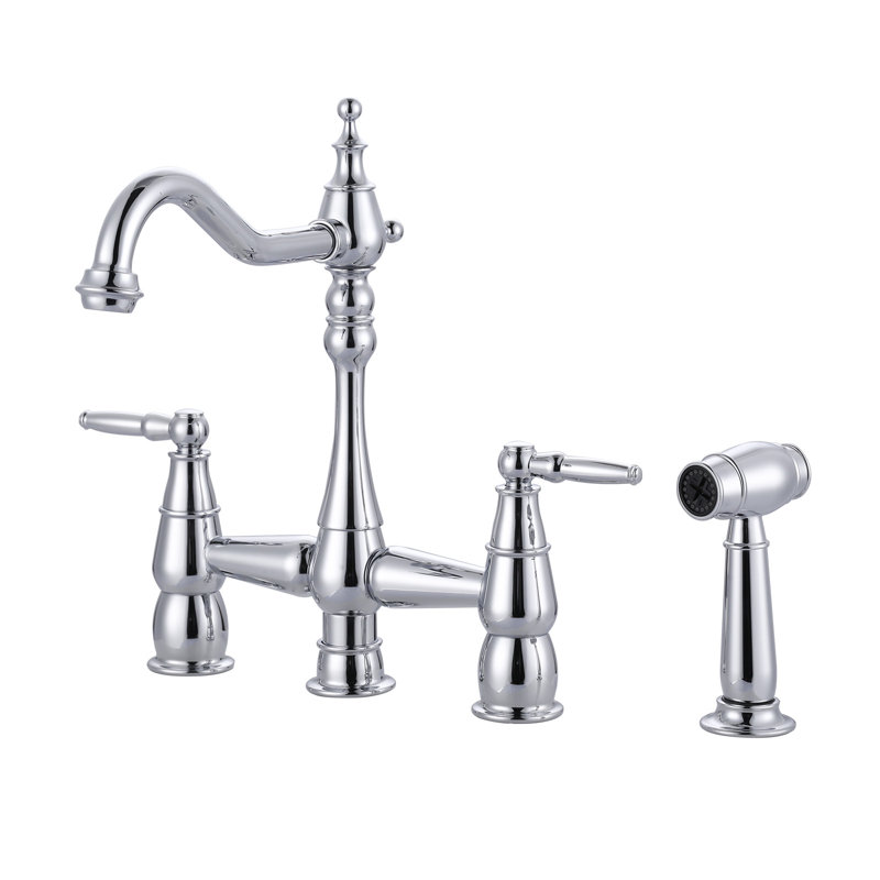 Robinet central pour évier de cuisine Bridge