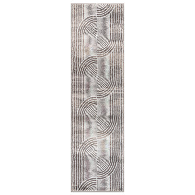 Rambo Contemporary Arch Knot Design Area Rug