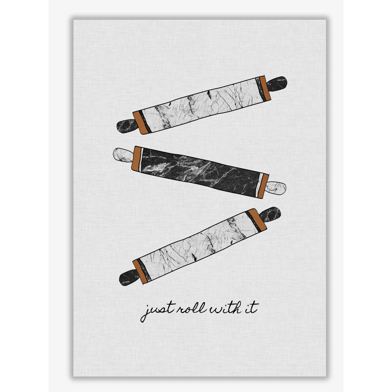 Just Roll With It - Print, No Frame, 42 cm H x 30 cm W x 1 cm D