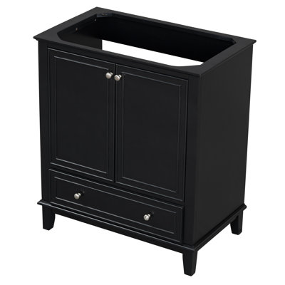 30"Bathroom Vanity without Sink,Base Only,Multi-functional Bathroom Cabinet with Doors and Drawer