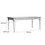 Table de salle à manger extensible Heindorf
