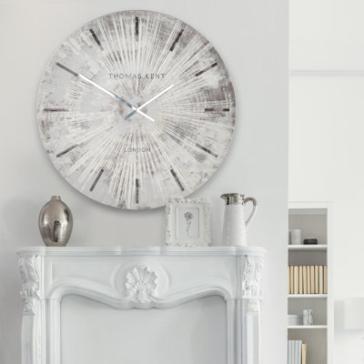 Starburst Resin Wall Clock