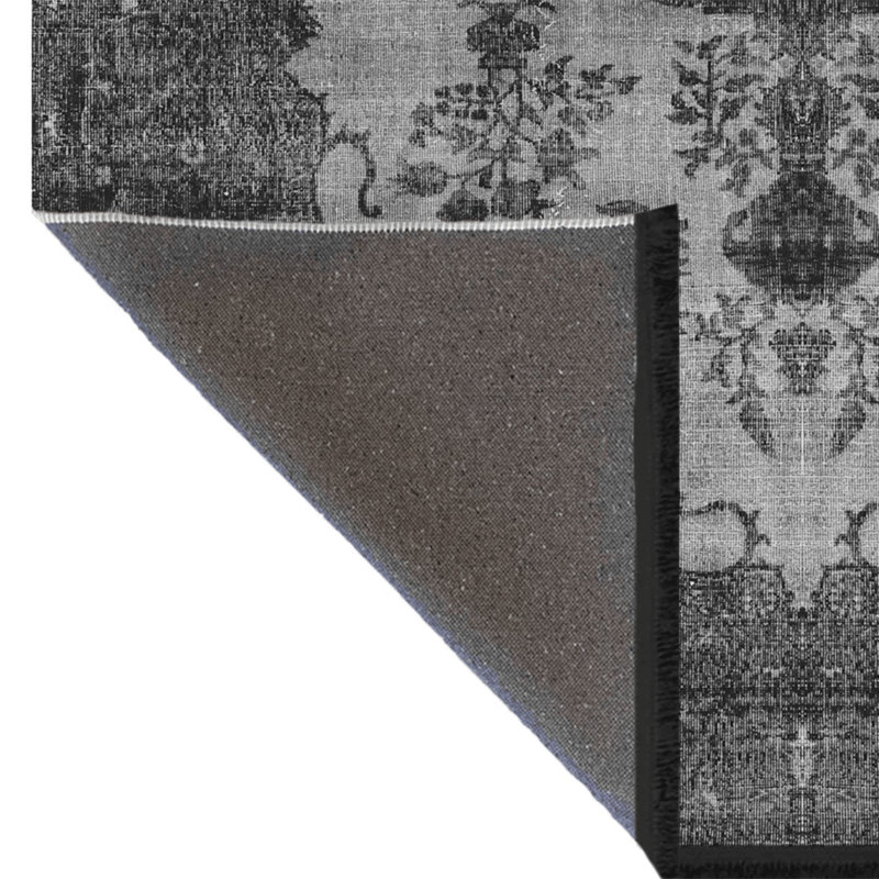 Jeddie Performance Washable Oriental Indoor / Outdoor Rug, Runner 3'4" x 8'3"
