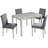 5 Piece Wooden Dining Table Set