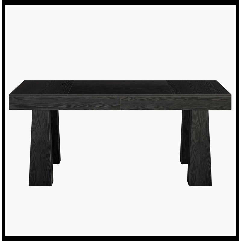 Bureau de direction 63 po, bureau d'ordinateur moderne Home Office