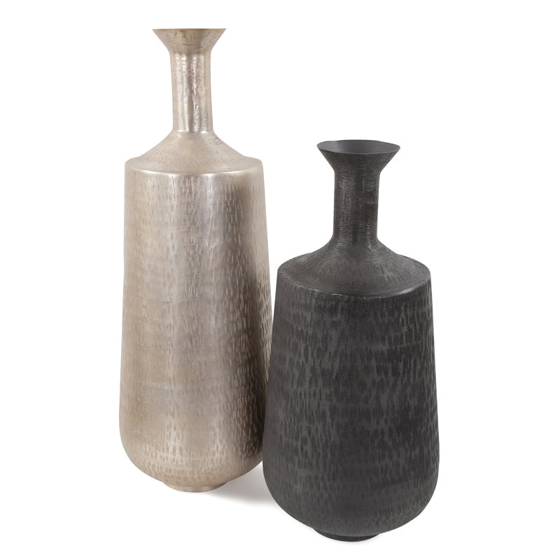 Aluminum Floor Vase