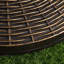 Round Cement Parasol Base