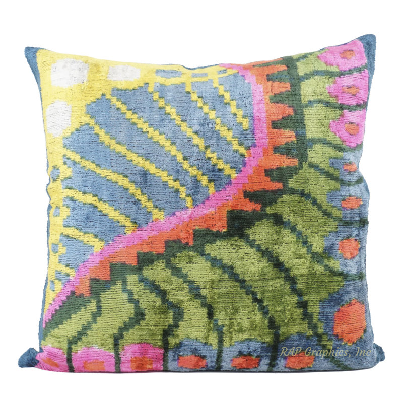 Velvet Square Pillow Cover & Insert