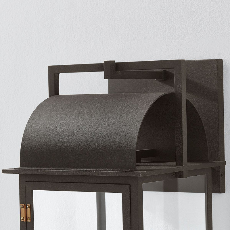 Bohen 1 Light Exterior, 19" H x 7.5" W x 7.5" D