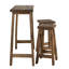 Gilmore 2 - Person Mahogany Solid Wood Dining Set