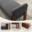 Modern Boucle Upholstered Bench Bed End Ottoman-1678674134