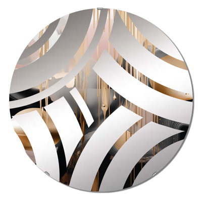 Mateyka - Centre Wave Decorative Mirror