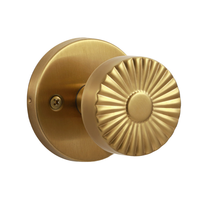 Bouton de porte de passage MRML en or brossé, poignée de porte intérieure pour garde-robe de cuisine en or brossé, poignée en acier inoxydable