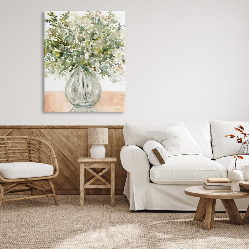Abstrait, pétale de fleur, bouquet de table, art mural sur toile par Carol Robinson, H 48 po x l 36 po x P 1,5 po