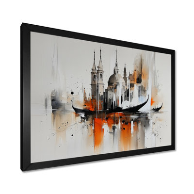 «Watercolor Venice's Architecture II - Venice», reproduction d'art murale