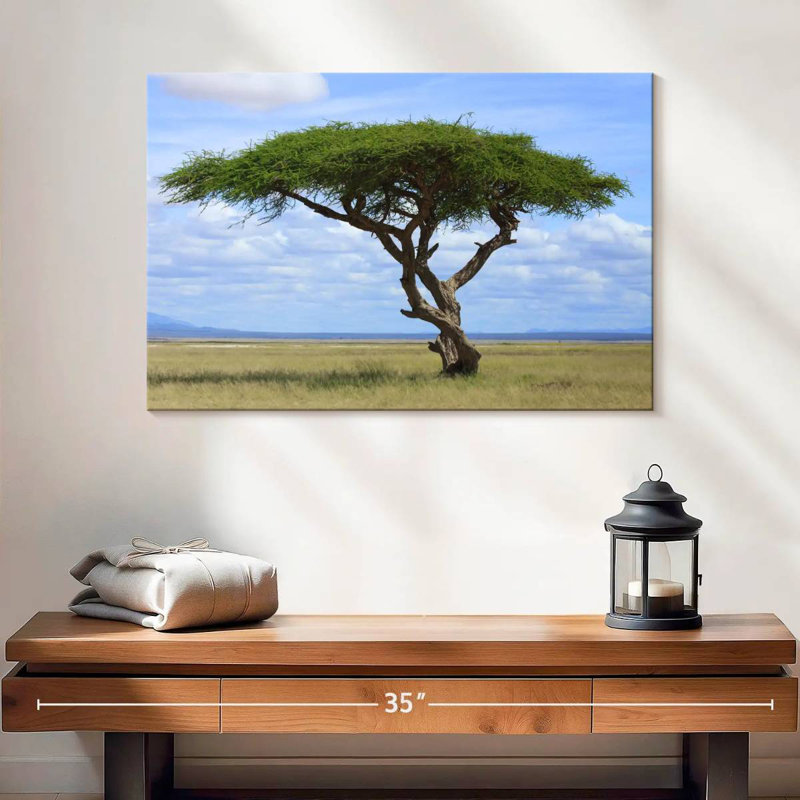 Harnek Acacia Tree In Savannah, 16" H x 24" W