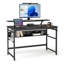 Konigstein Metal Base Computer Desk-1015266136