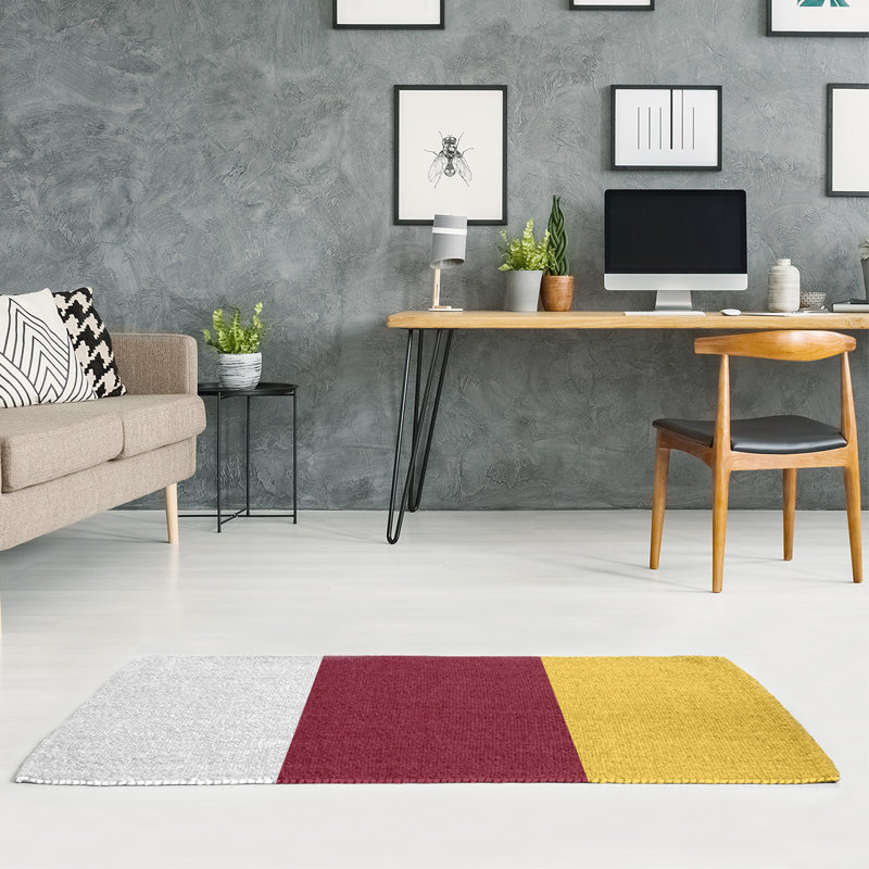 Chenille Indoor Rug, Rectangle 5' x 7'