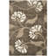 Tapis fumée / beige à motif floral Chanhassen-1817397027
