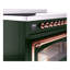 ILVE Nostalgie II Noblesse 48 dans la gamme d'induction, 6 éléments d'induction (porte en verre)-688382886
