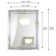 Miroir mural Faustine