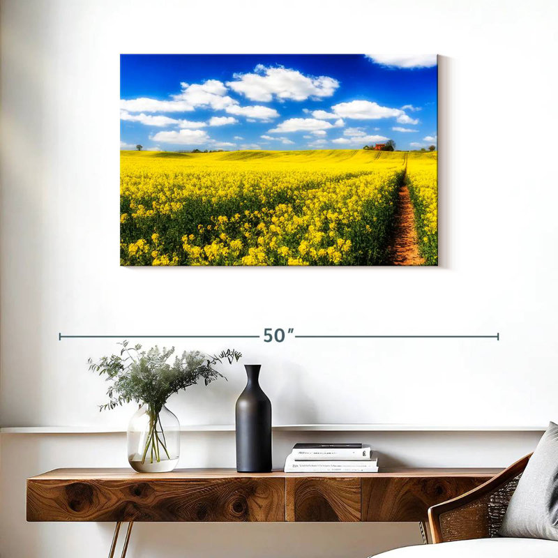 Champ de fleurs d'Alvord, H 24 po x l 36 po