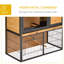 Dalke Weather Resistant Small Animal Hutch