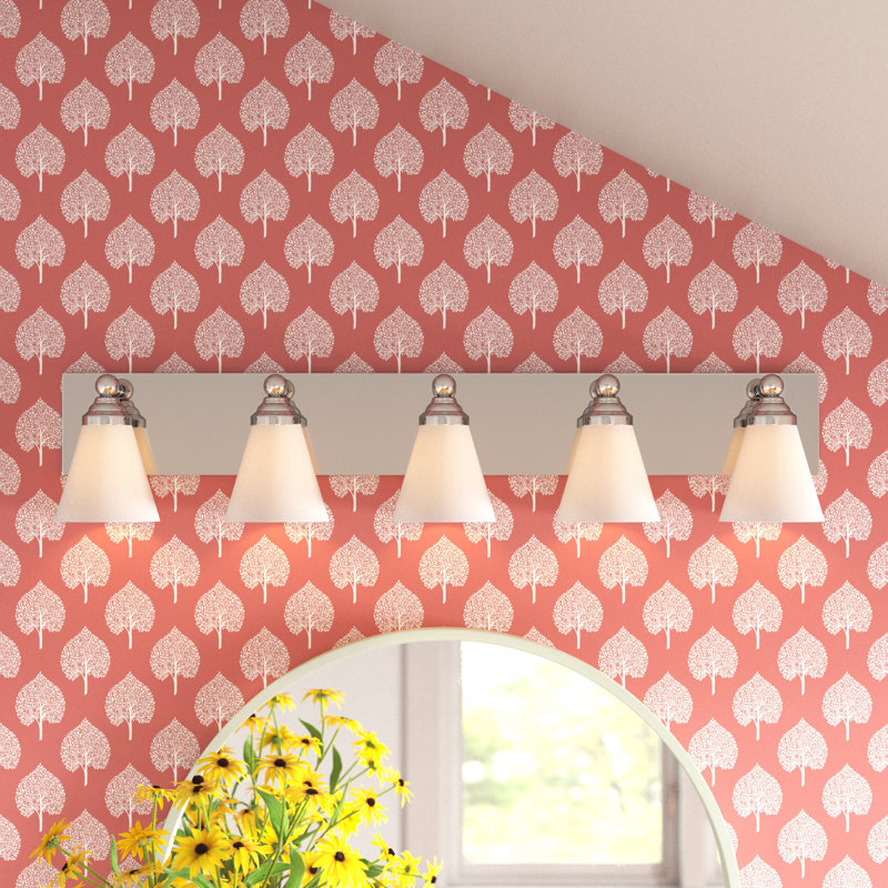 Bennfield 5 - Light Dimmable Bath Bar, Chrome