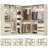 72"-108"Closet System With Drawers-574054469