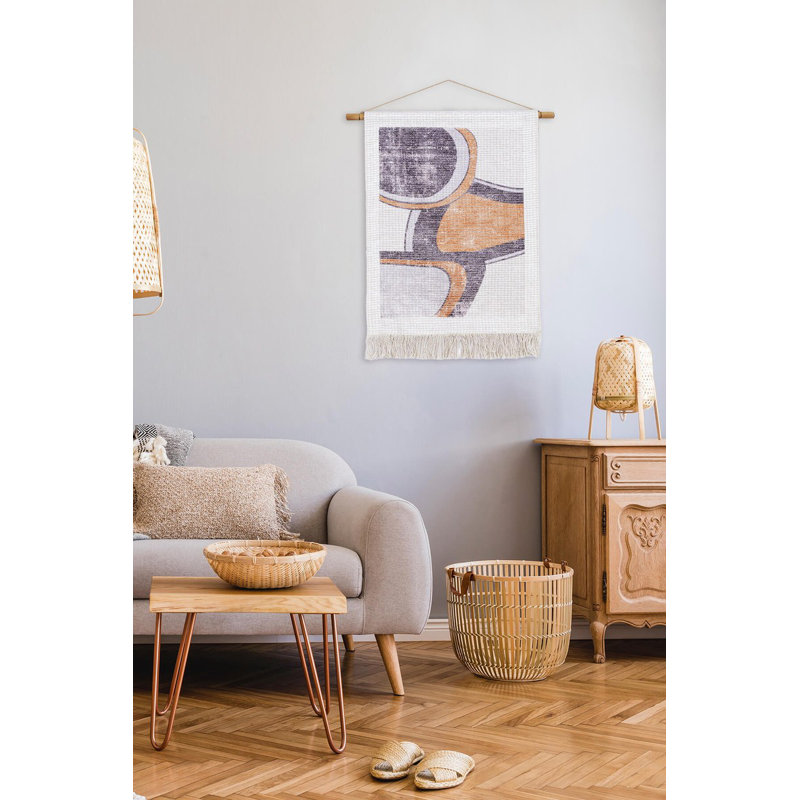 Peinture élégante en tissu décoratif, 23,6 po x 33,5 po | 60% polyester / 40% coton, épaisseur: 0,2 pouce | Parfait pour la décoration intérieure, les amateurs d'art et les idées de cadeaux uniques, les couleurs vives et le design durable