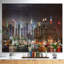 «Lit NYC Manhattan Skyline», impression de photo de paysage urbain-26667364-35124285