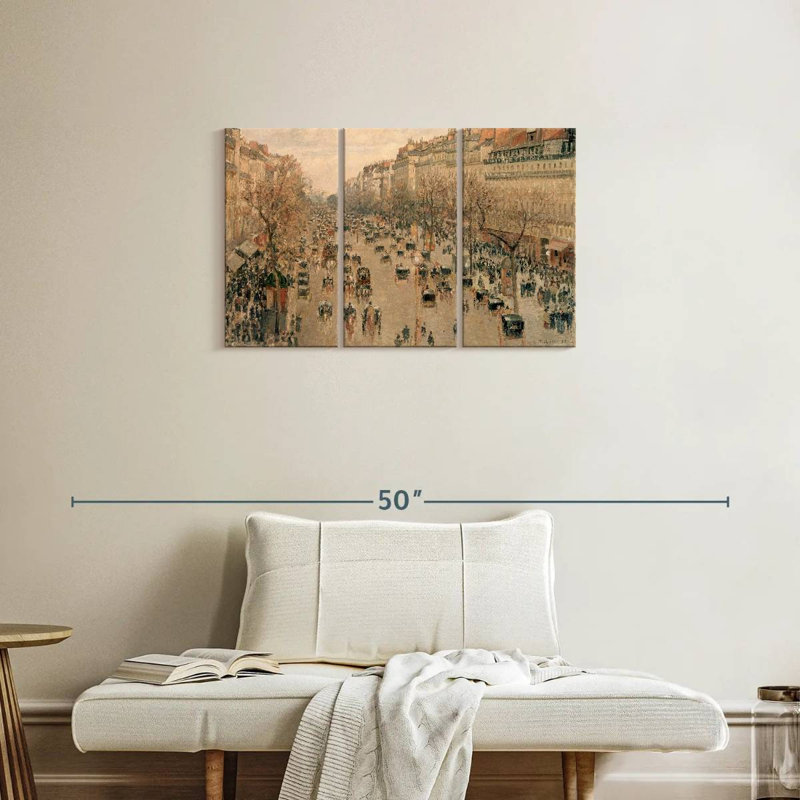 Sirci Boulevard Montmartre à Paris, H 20 po x l 33 po