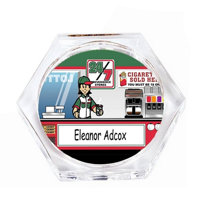 Ensemble de 4 sous-verres personnalisés, Oui