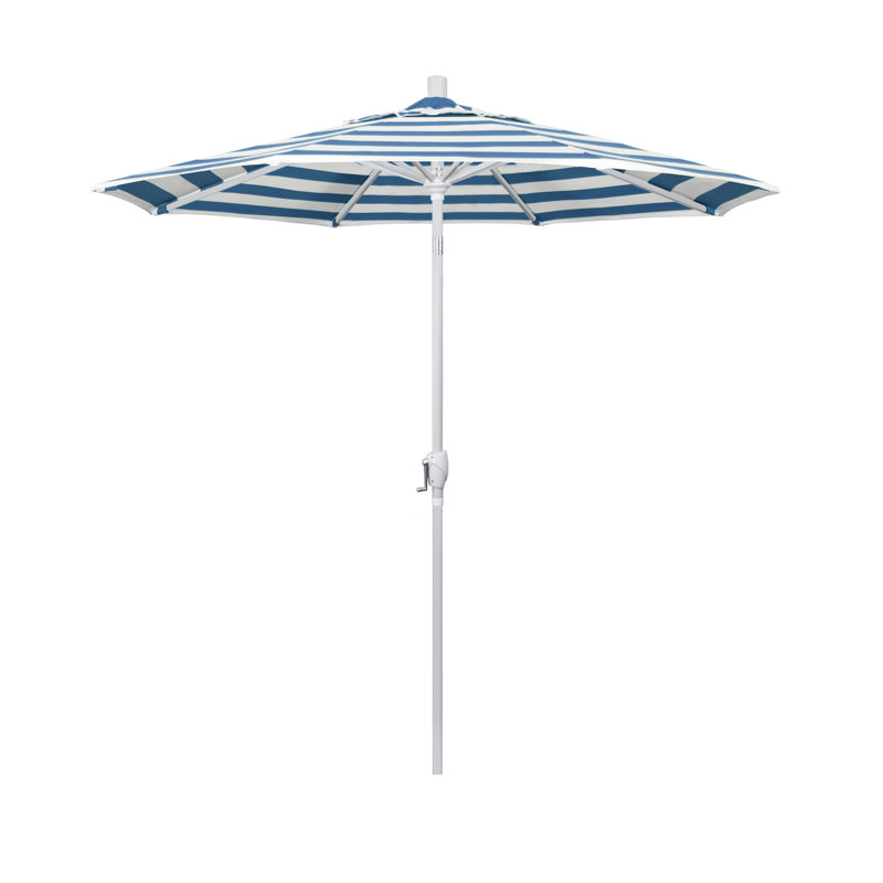Parasol de marché 7,5 pi Sunbrella, Sunbrella® régate Cabana, Vert cédrat