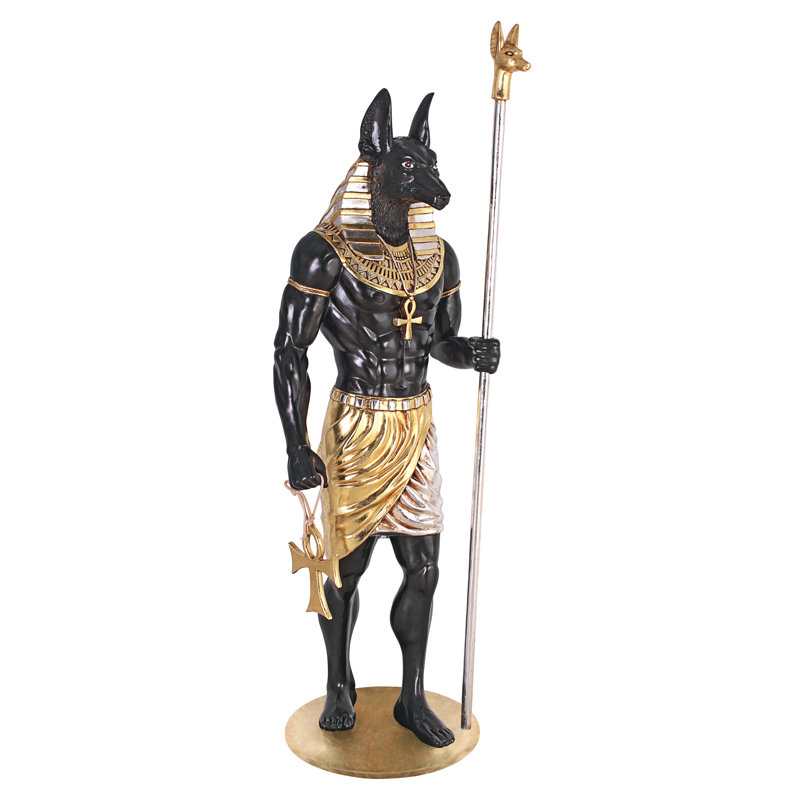 Egyptian Grand Ruler Anubis Statue