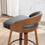 Swivel Upholstered Counter Stool-747154748-747154753