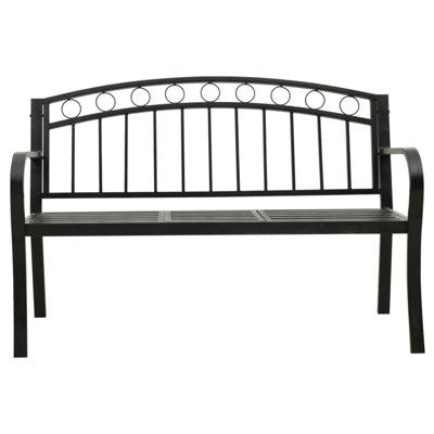 Brac Steel Garden Bench by Wildon Home