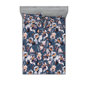 Abricot, pêche, ardoise, bleu / floral