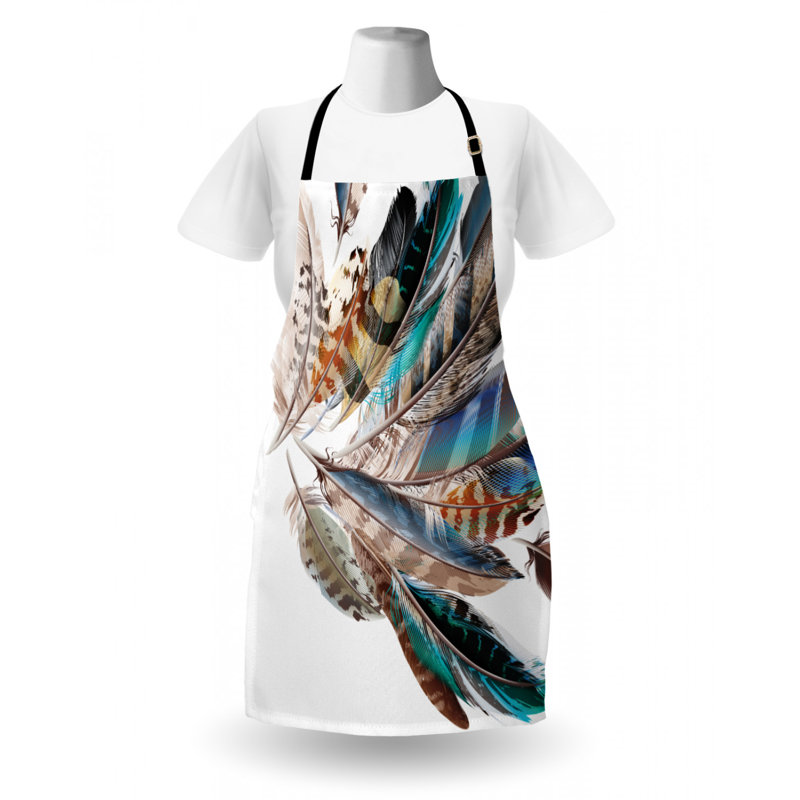 Tablier à plumes