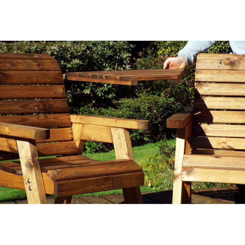Tamura Solid Wood 2 - Person Conversation Set