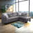 Furniture Modern Sectional Sofa L-Shape Convertible Couch Sofa with Ottoman Chaise Lounge-89603598