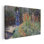 «Rounded Flower Bed, 1876», reproduction d'art sur toile