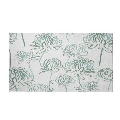 Alvordton Chenille Floral Indoor Rug